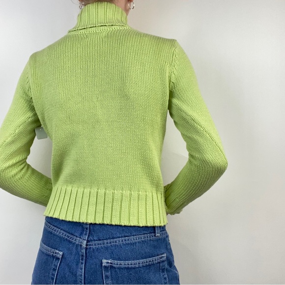 CHEROKEE COTTON TURTLE NECK SWEATER - Picture 3 of 4
